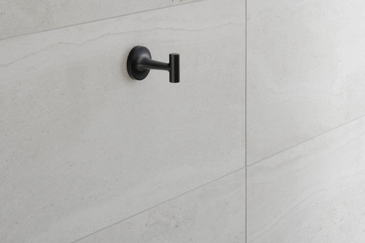 Duravit Handtuchhaken Starck T, Wandmontage, Schwarz Matt für 1 Handtuch Schwarz Matt, für 1 Handtuc
