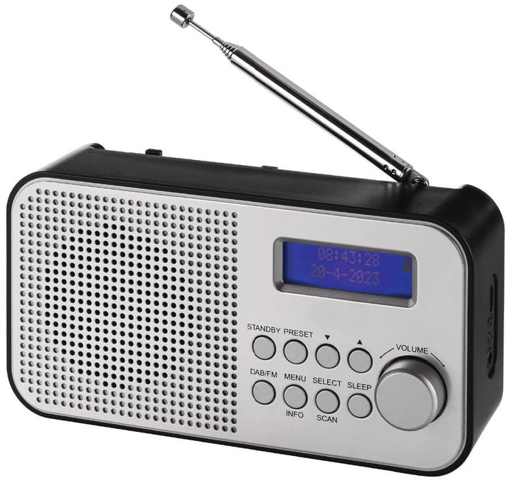 NEWTRO TRAGBARES DAB-Radio MIT INTEGRIERTEM AKKU (DAB/FM-Radio, Lautsprecher, KOPFHÖRERANSCHLUSS, TA