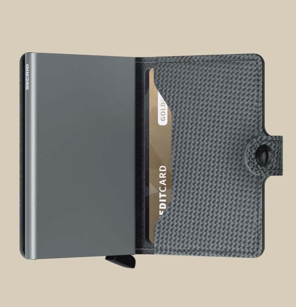 Secrid Miniwallet Cool Grey Einheitsgrösse Unisex Erwachsene, Cool Grey, Talla única, Modern