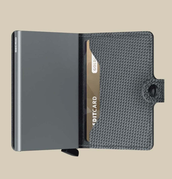 Secrid Miniwallet Cool Grey Einheitsgrösse Unisex Erwachsene, Cool Grey, Talla única, Modern