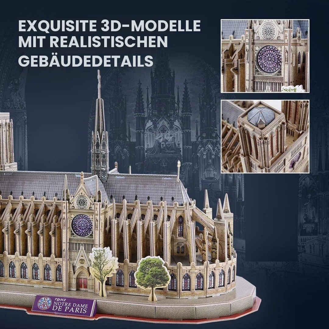 CubicFun DS0986H National Geographic-Notre Dame Notre Dame de Paris | National Geographic, Notre Dam