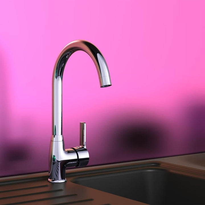 EISL Spültischarmatur DIZIANI Chrom mit hohem Auslauf, 360° schwenkbare Küchenarmatur, energiesparen