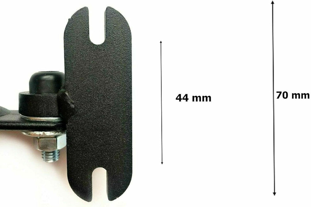 Aussenspiegel Traktor 232x145 mm ø10 mit Spiegelhalter Set Universal Rückspiegel für Traktor LKW Bag