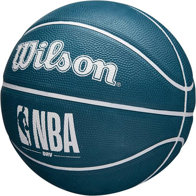 WILSON NBA DRV Serie Basketbälle für Innen- und Aussenbereich Blau Mini - 22", Blau Mini - 22"