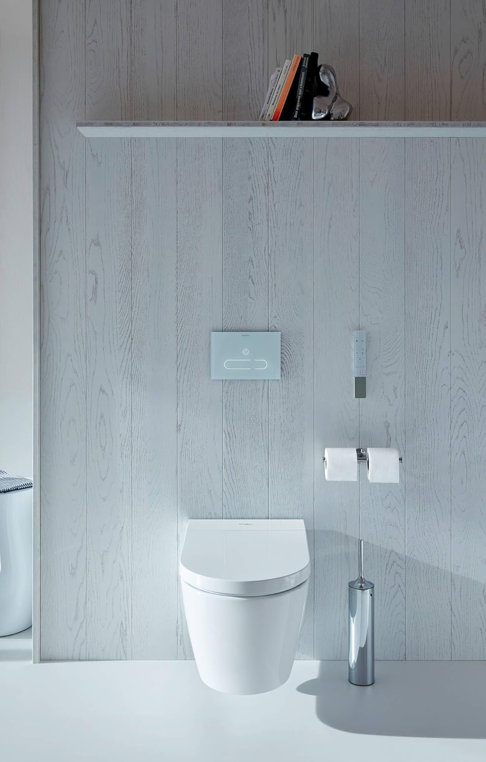 Duravit Bürstengarnitur Starck T, bodenstehend, Chrom