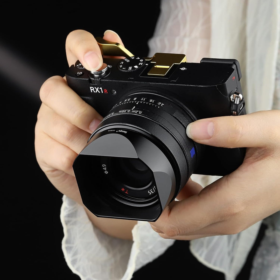 Haoge LH-S245N Gegenlichtblende mit Bajonettsockel für Sony FE 50 mm F2.5 G FE 40 mm F2.5 G FE 24 mm