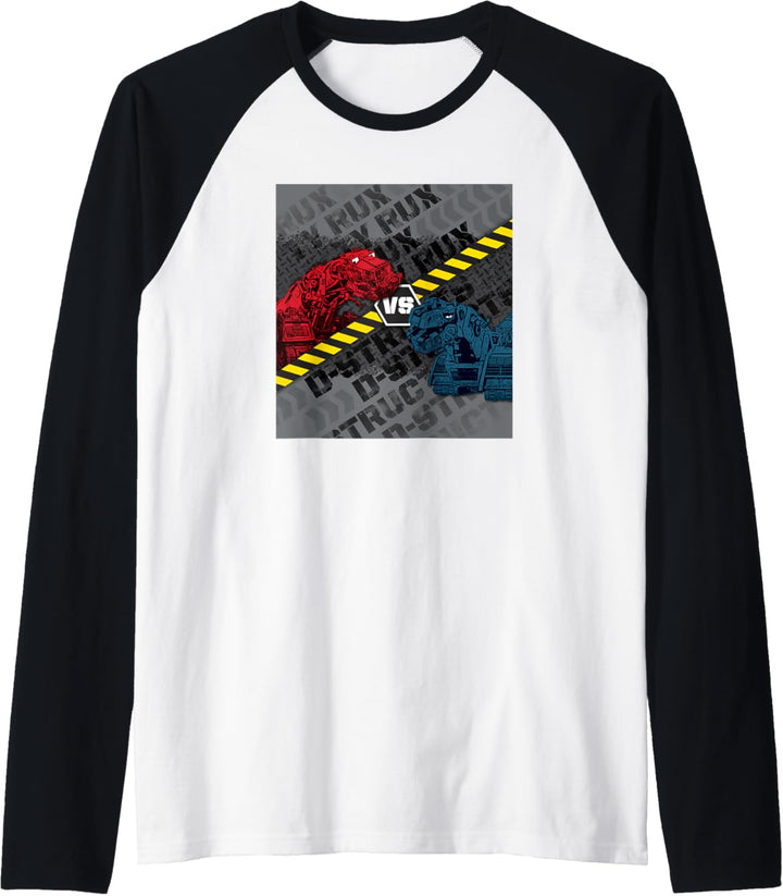 DinoTrux Ty Rux vs D-struct Raglan