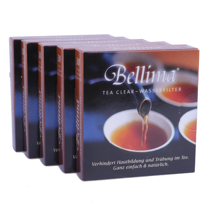 Bellima Filterfächer - Das MUSS für Teetrinker (5 Pakete á 30 St.) Ideal auch in Kombi mit Aquadea K