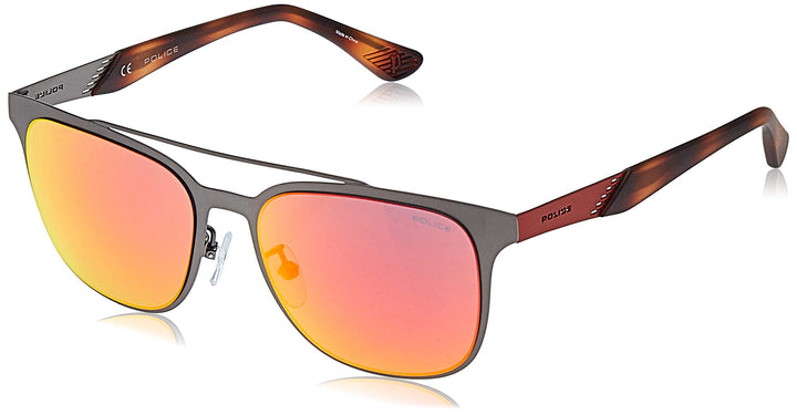 Police Jungen Speed Jr 4 Sonnenbrille, Grau (Matt Gun Metal), 42