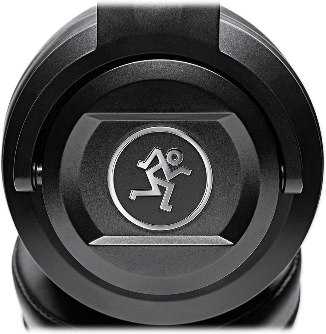 Mackie MC-250 Geschlossene Studio-Kopfhörer, Schwarz MC-250 (8 Hz - 20 kHz) Single, MC-250 (8 Hz - 2
