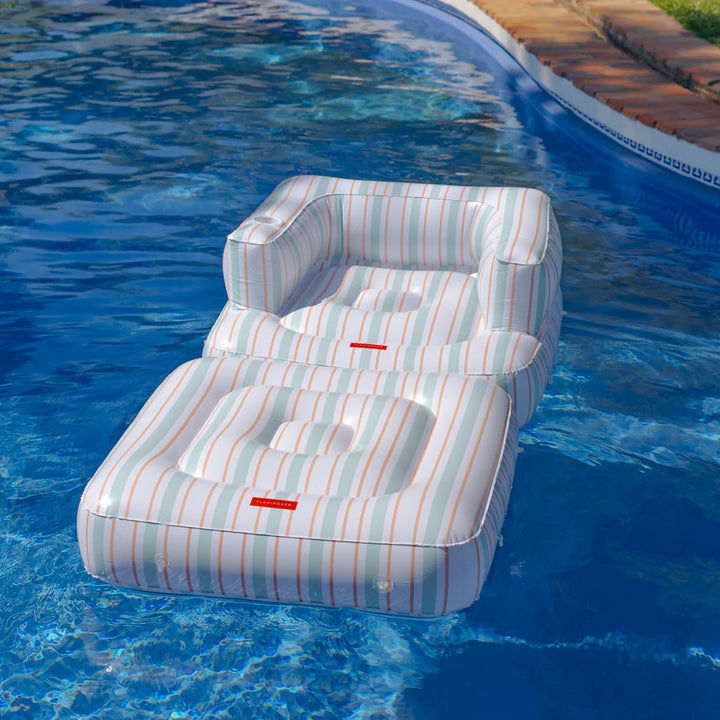 Flamingueo Wasserhängematte - Luftmatratze Pool, Aufblasbares Sofa, Pool Aufblasbar, Wassermatratze,