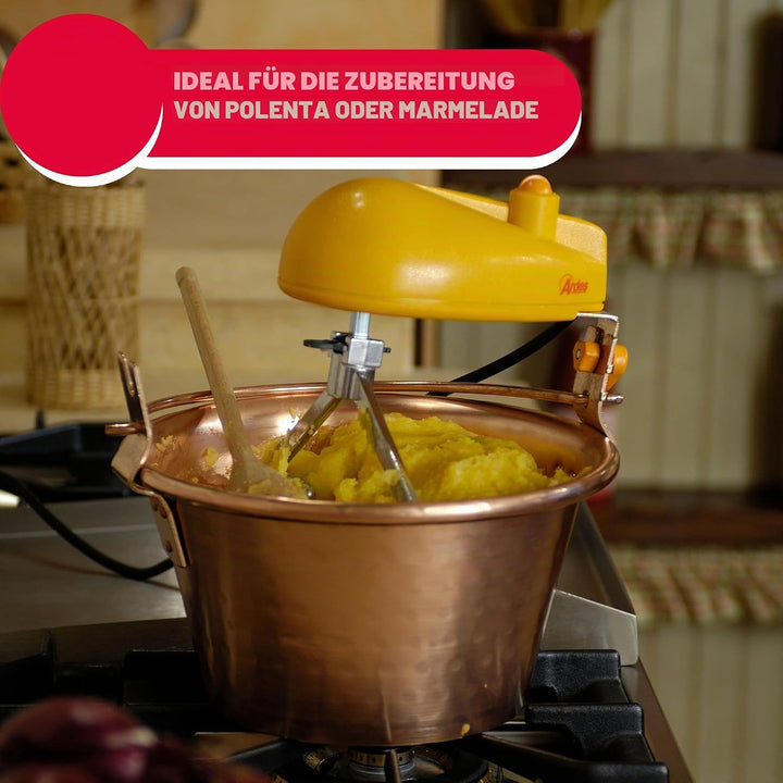 ARDES - AR24AM80 Kupferkessel Durchmesser 28cm Mischer für Marmelade Polenta, Ardes Mischerkessel mi