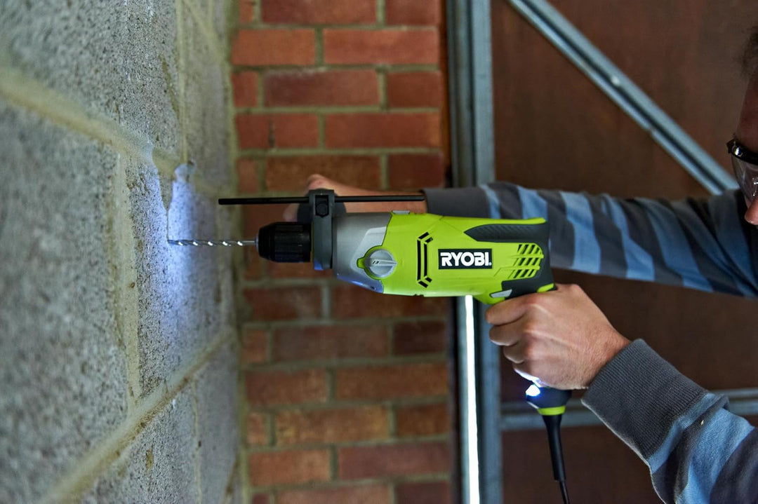 Ryobi RPD1200K 2-stufiger Schlagbohrer, 1200 W, 360 Grad Fall, 230 V, 1200 W