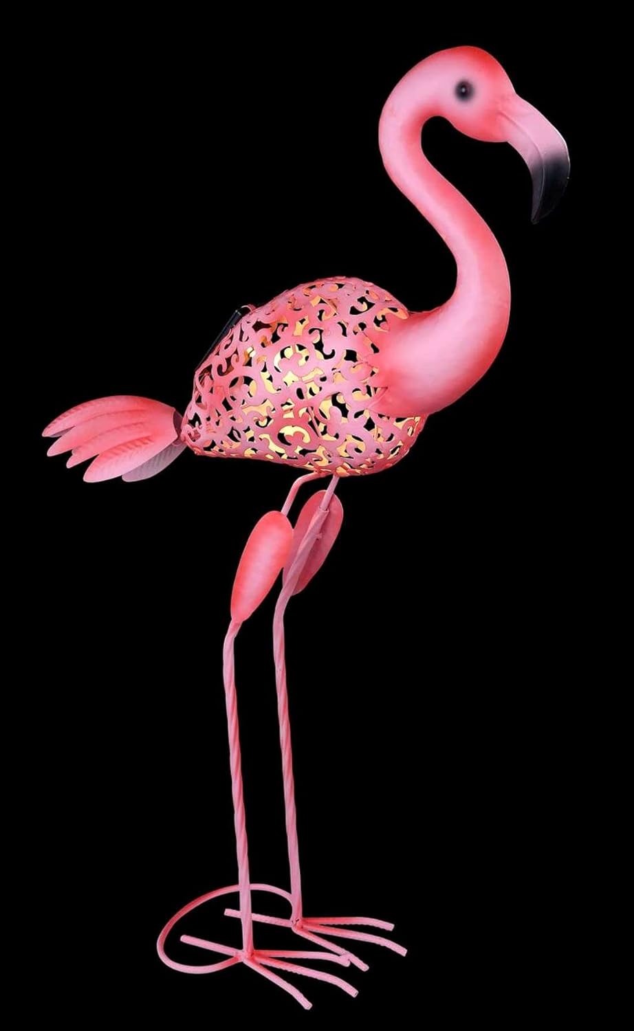 Flamingo Solarleuchte Garten für Aussen Solarlampe Gartenlampen Solar Gartenleuchte Gartendeko Steh