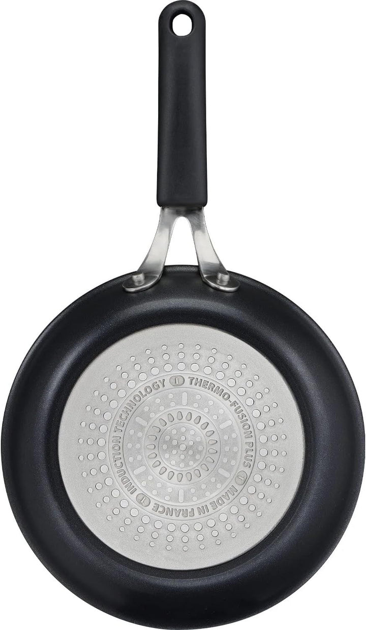 Lagostina Tempra Bratpfanne 20 cm mit kratzfester Titan-Antihaftbeschichtung, Boden aus Edelstahl, g