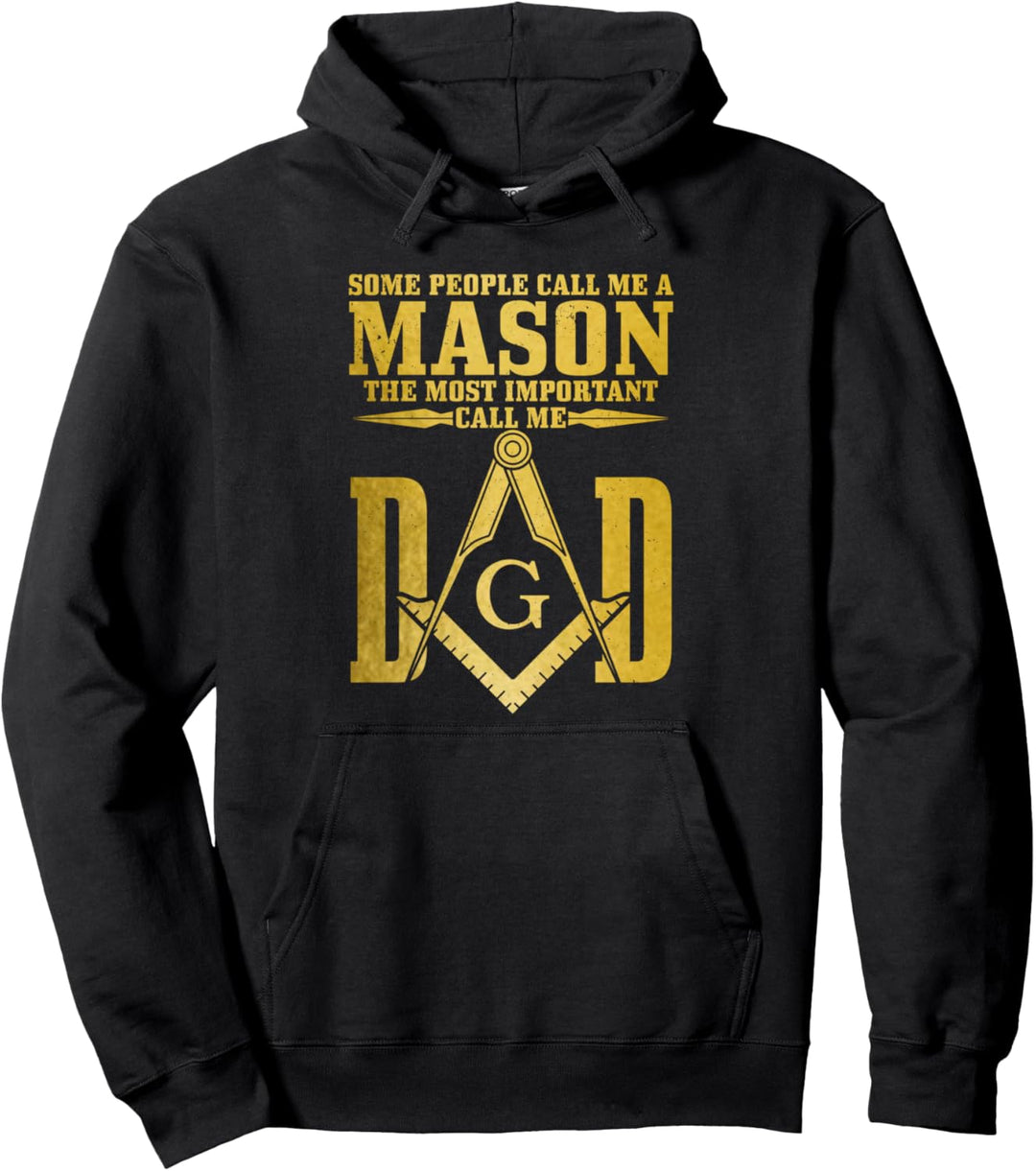 Mason Dad Freimaurer, quadratischer Kompass, Freimaurer Pullover Hoodie
