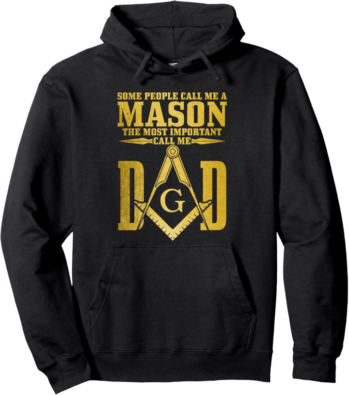 Mason Dad Freimaurer, quadratischer Kompass, Freimaurer Pullover Hoodie