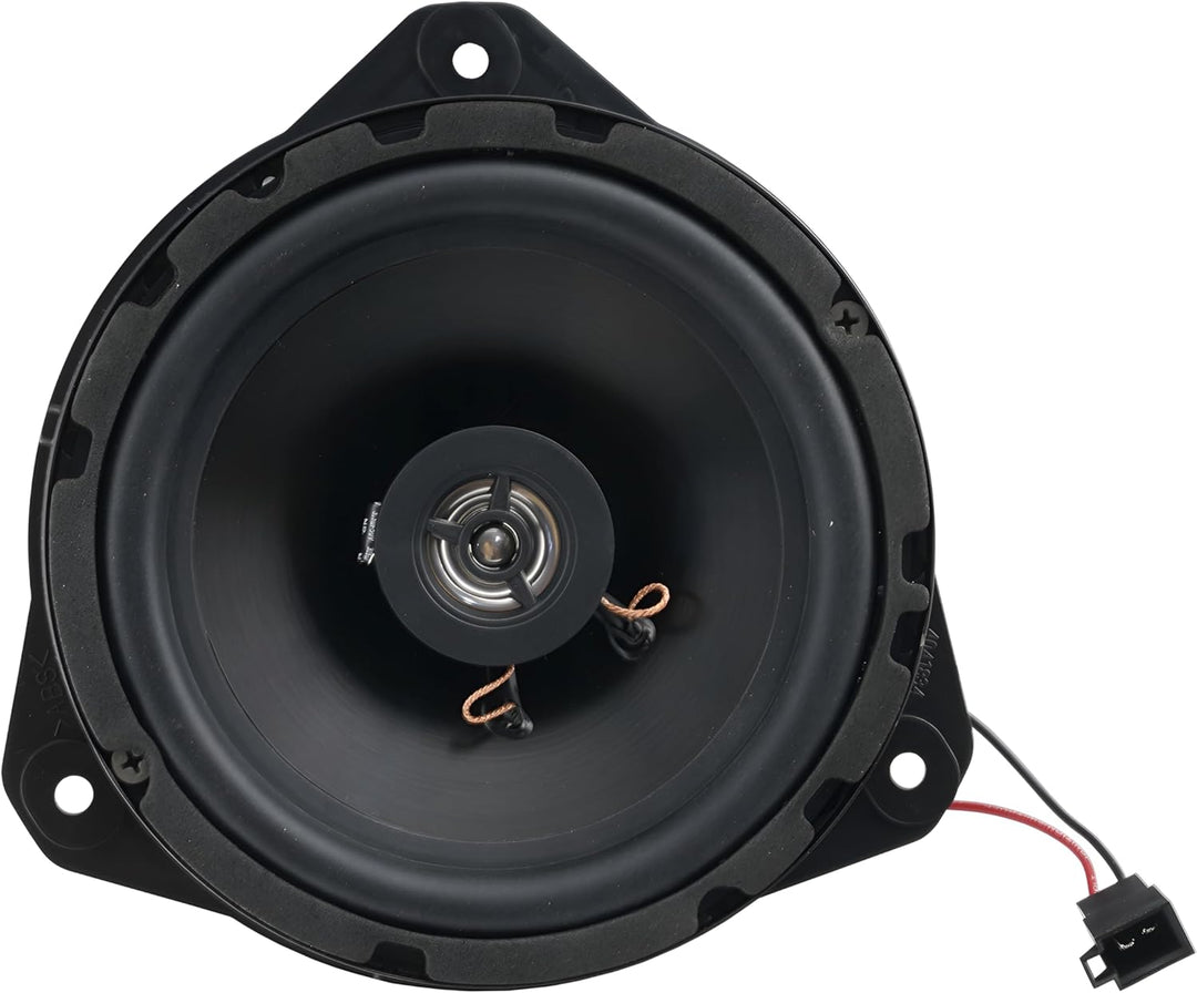 Sound Way Lautsprecher Auto 16,5 cm und Lautsprecherringe Adapter Halterungen Kabel passend kompatib