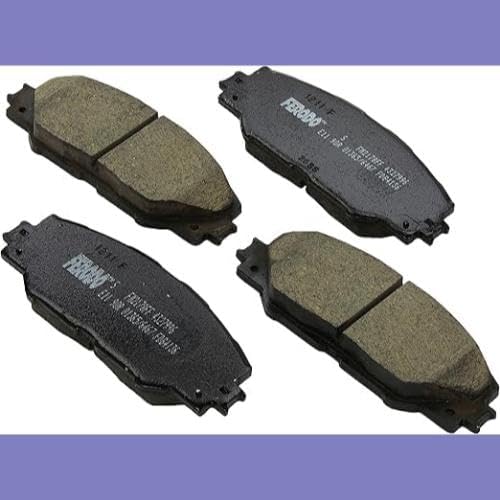 Ferodo FDB4136 Bremsbelagsatz, Scheibenbremse - (4-teilig) - (4 Stück)