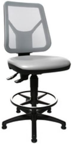 Topstar 73280 PU0T Arbeitsdrehstuhl"TEC 80 PK Counter", schwarz