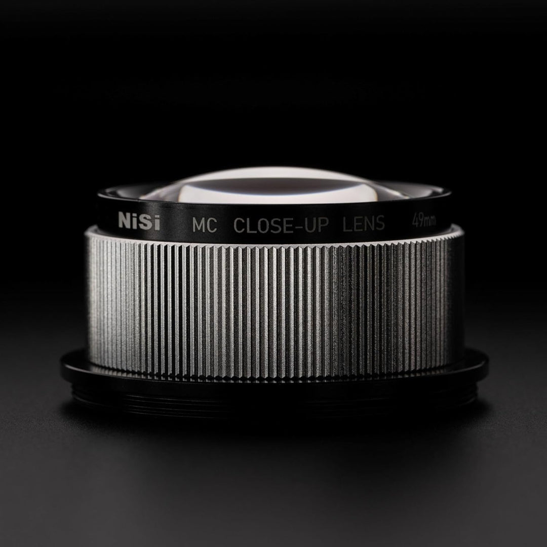 NiSi 49mm Close Up Linse Nahlinsen Filter Kit - inkl 67-49mm Adapterring, 62-49mm Adapterring, Objek