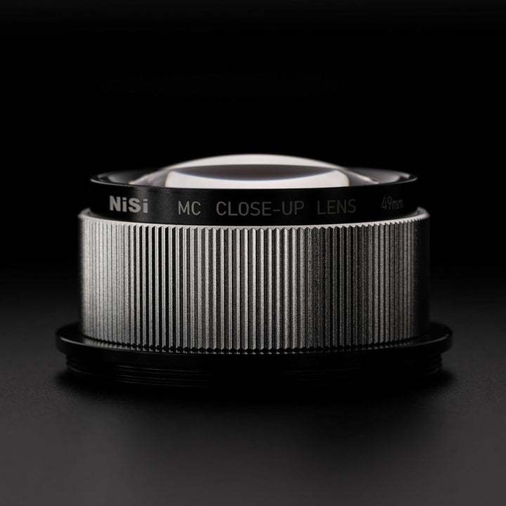 NiSi 49mm Close Up Linse Nahlinsen Filter Kit - inkl 67-49mm Adapterring, 62-49mm Adapterring, Objek