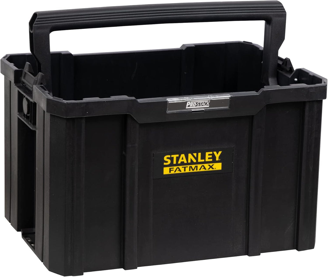 Stanley FatMax Werkzeugtrage / Werkzeugbox TSTAK, zum Verstauen und Transportieren von Werkzeug, mit