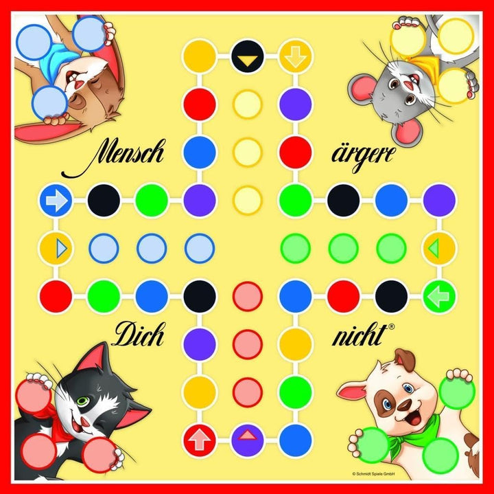Schmidt Spiele 40534 - Mensch ärgere Dich nicht Kids