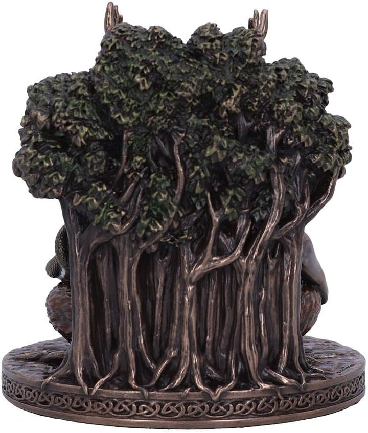 Nemesis Now Cernunnos Teelichthalter, 13,5 cm, bronzefarben