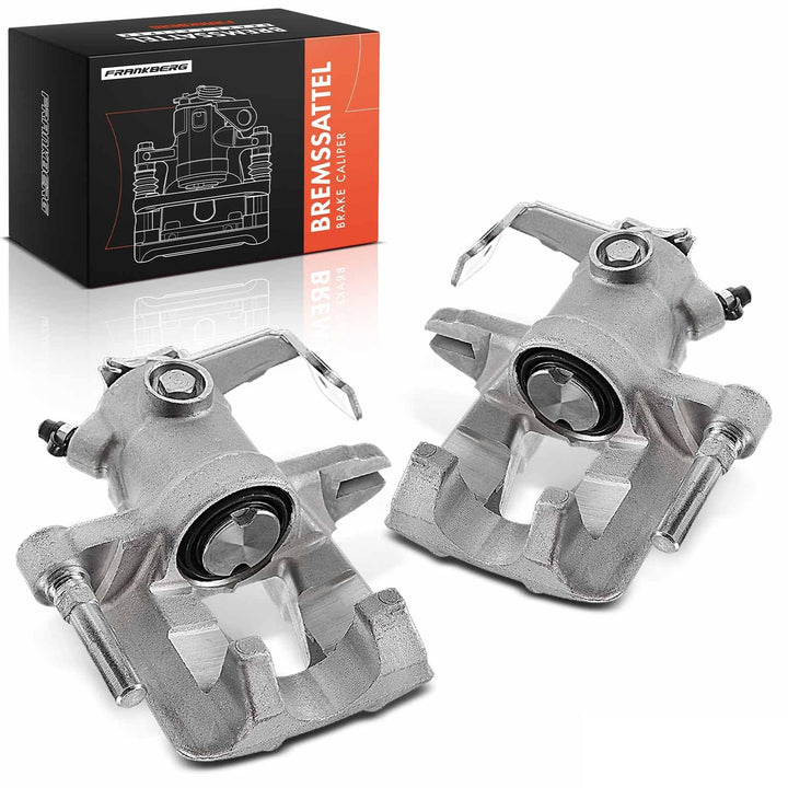 Frankberg 2x Bremssattel Bremszange Hinten Links Rechts Kompatibel mit Astra G/Astra G Caravan F35_