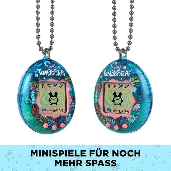 Bandai - Tamagotchi - Tamagotchi Original - Ozean - Elektronisches virtuelles Tier mit Farbdisplay,