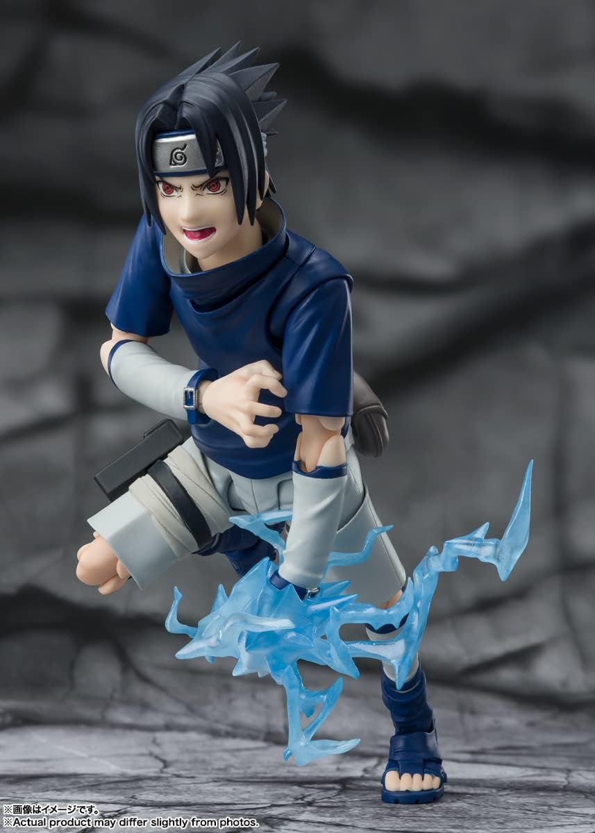 Bandai Tamashii Nations - Sasuke Uchiha -Ninja Prodigy of the Uchiha Clan Bloodline Naruto, Spirits