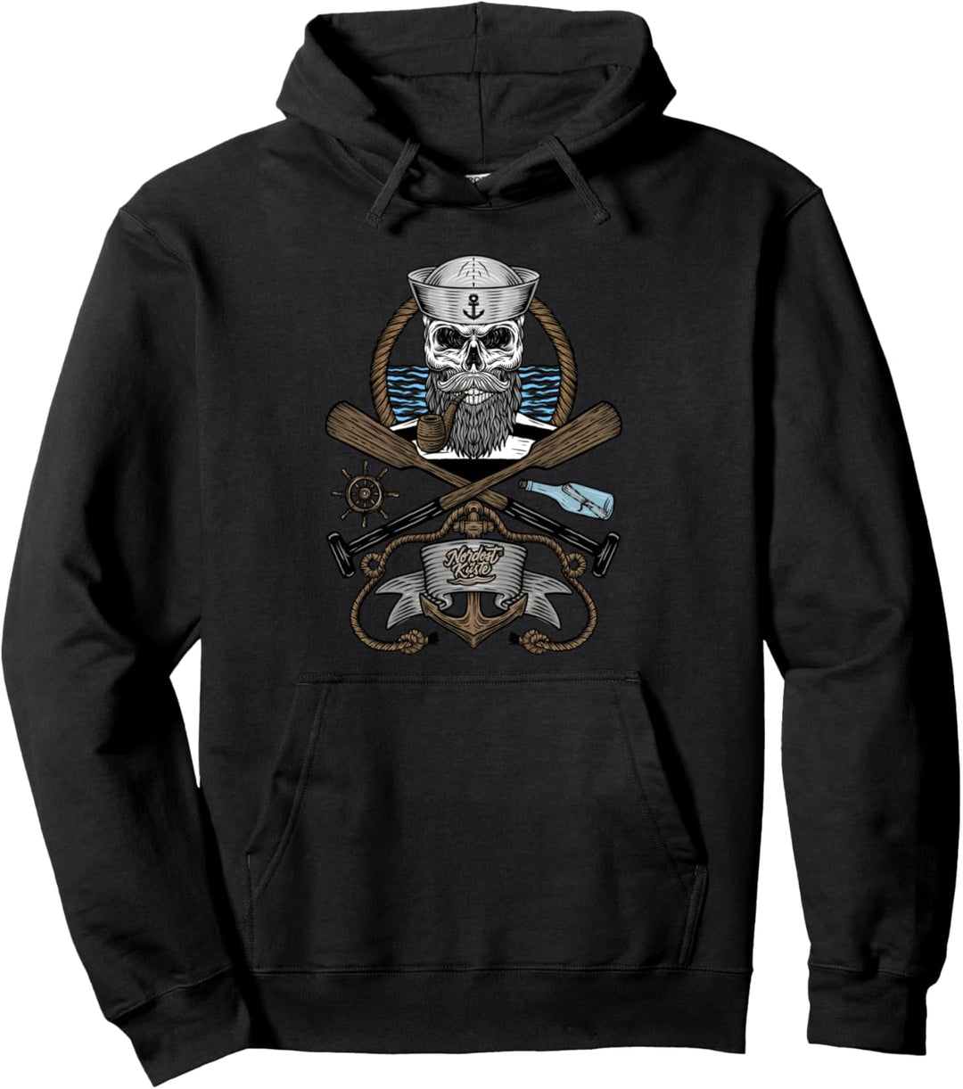 Dead Sailor Totenkopf Seemann Pullover Hoodie