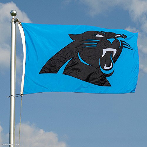 Carolina Panthers bestickte Nylon-Flagge