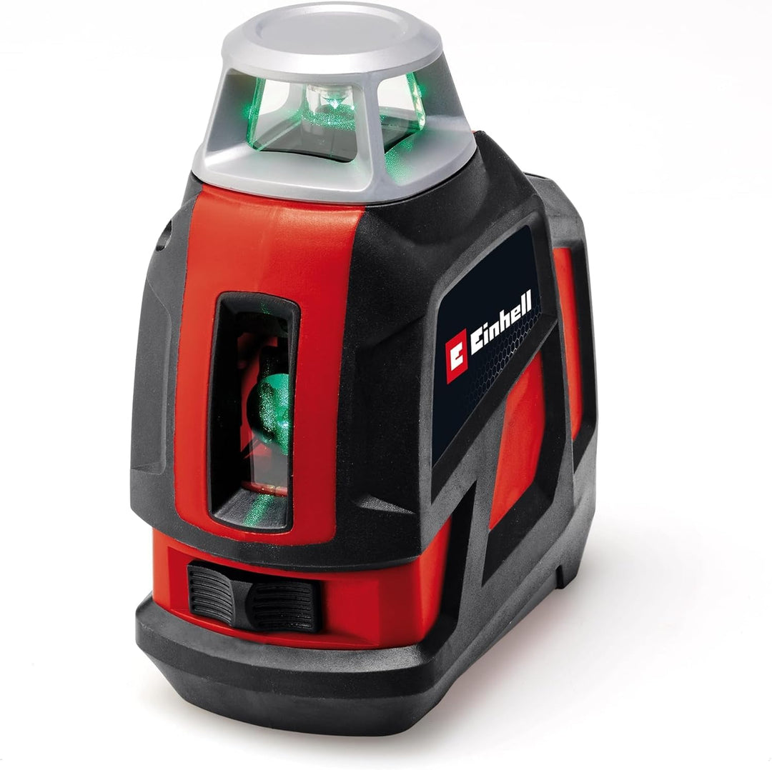 Einhell Kreuzlinienlaser TE-LL 360 G (selbstnivellierend, horizontale/vertikale grüne Laserlinien, d