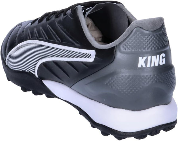 PUMA Unisex King Pro TT Fussballschuhe 36 EU Puma Black Puma White Cool Dark Gray, 36 EU Puma Black