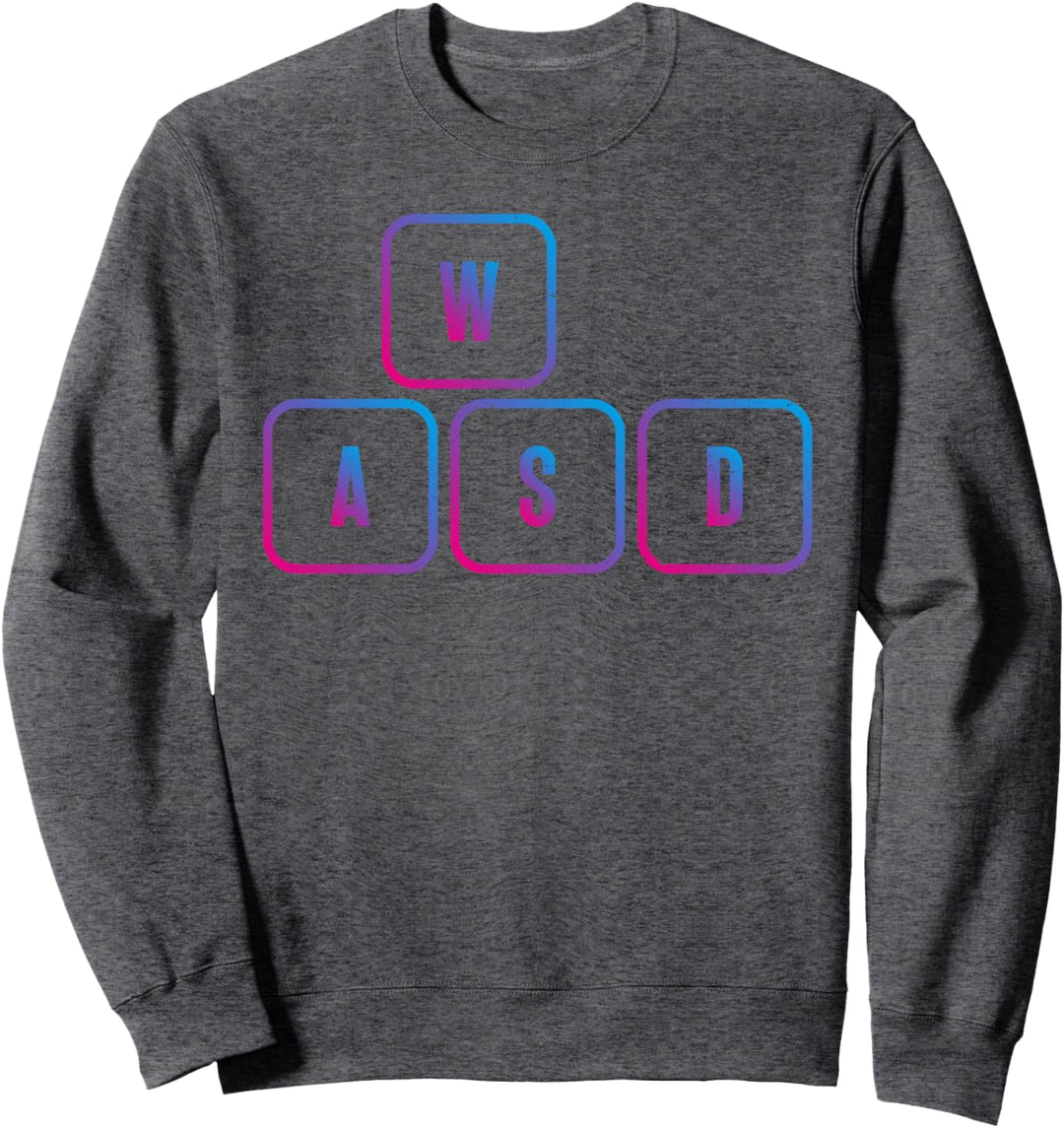 Wasd-rgb-tastaturtasten Für Gamer Beim Pc-gaming Zum Bewegen Sweatshirt