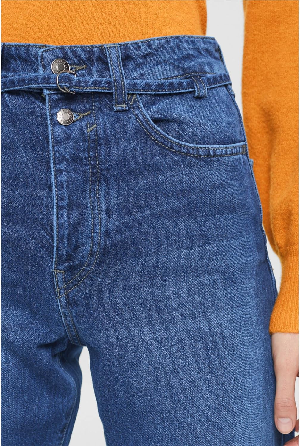 ESPRIT Damen Jeans 29W / 28L Blue Medium Washed, 29W / 28L Blue Medium Washed