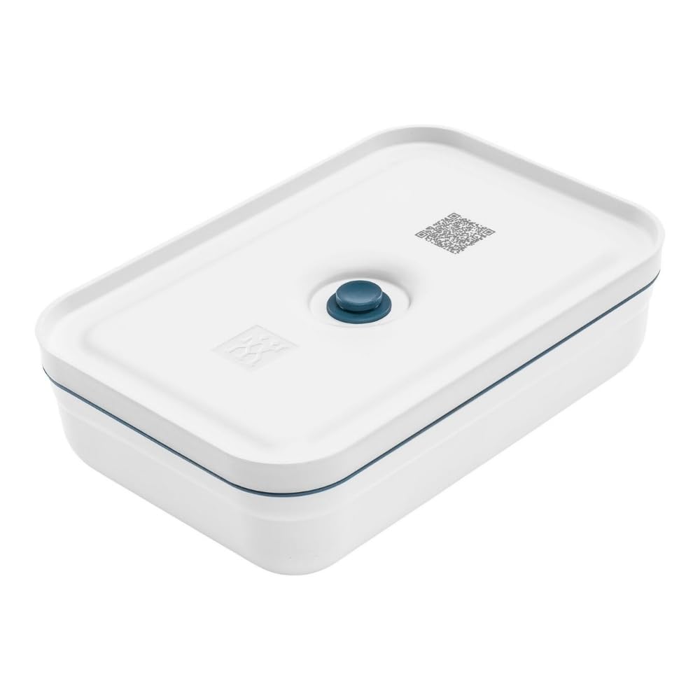 ZWILLING Fresh & Save Vakuum Lunchbox, Grösse L flach, Kunststoff, Weiss-La Mer Weiss L flach Lunchb