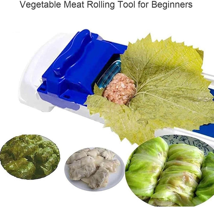 Weinblätter Rollmaschine,Sushi-Set, Sushi Maker,Fleisch Rolling Walzwerkzeug Angefüllte,Gemüse Fleis
