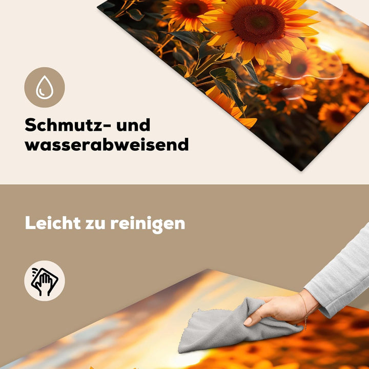 Herdabdeckplatte Einteilig Ceranfeld Abdeckplatte Küche Deko Ceranfeldabdeckung Herdabdeckung Indukt