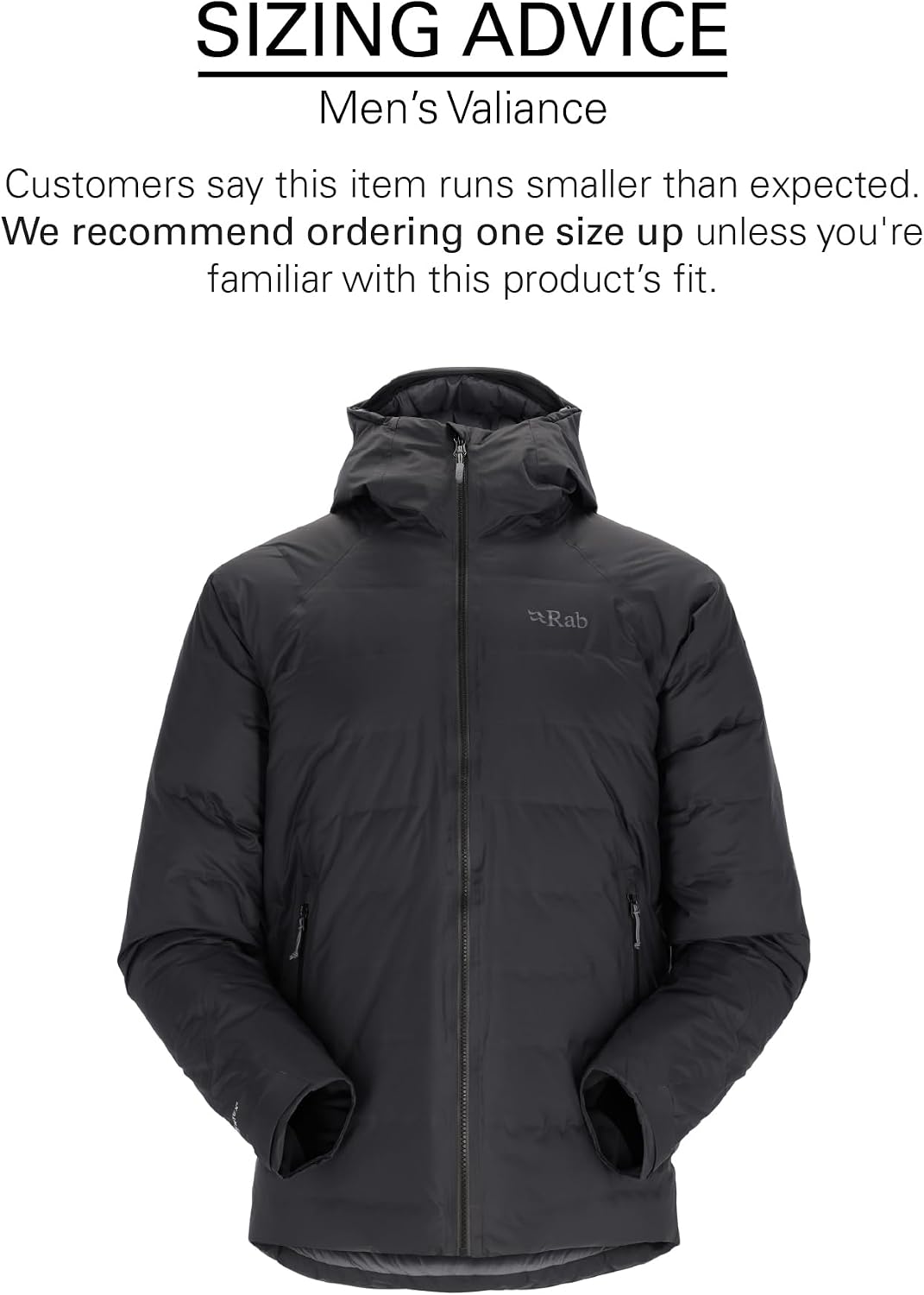 Rab Valiance Jacket Men L black BLK, L black BLK