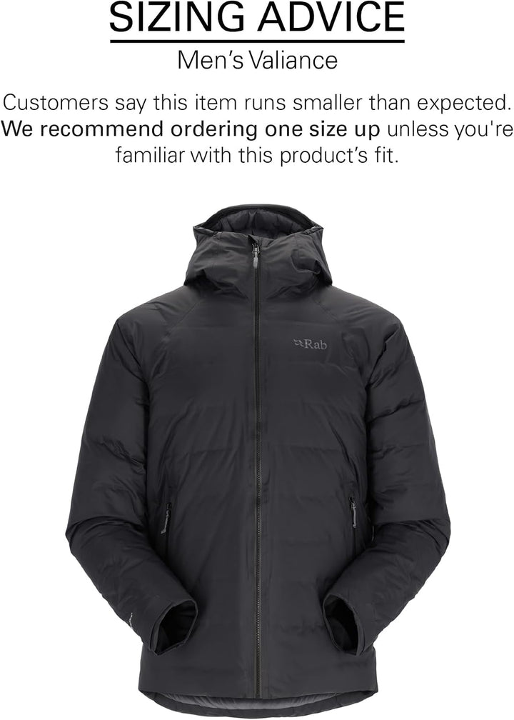Rab Valiance Jacket Men L black BLK, L black BLK