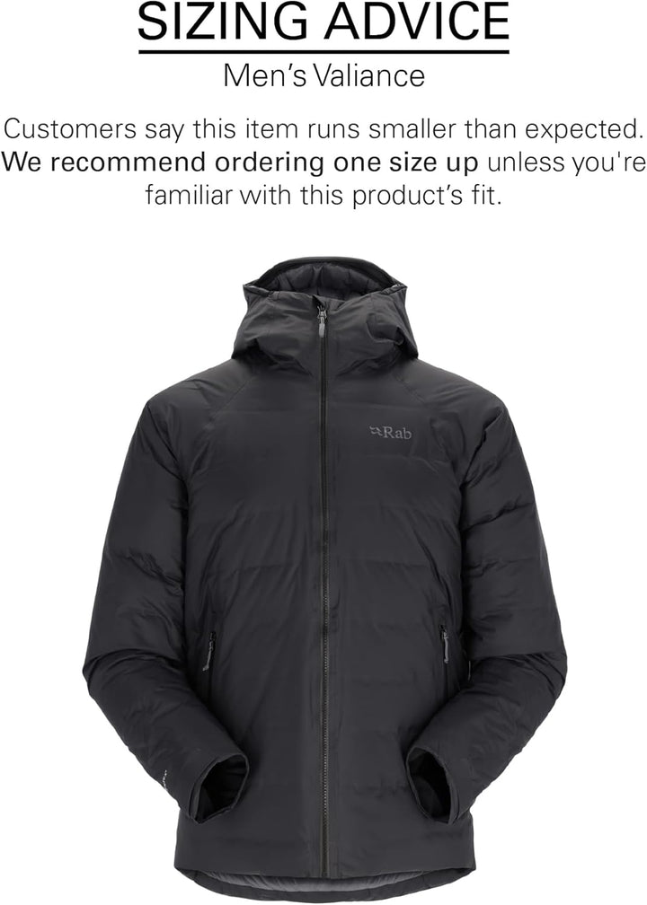 Rab Valiance Jacket Men L black BLK, L black BLK