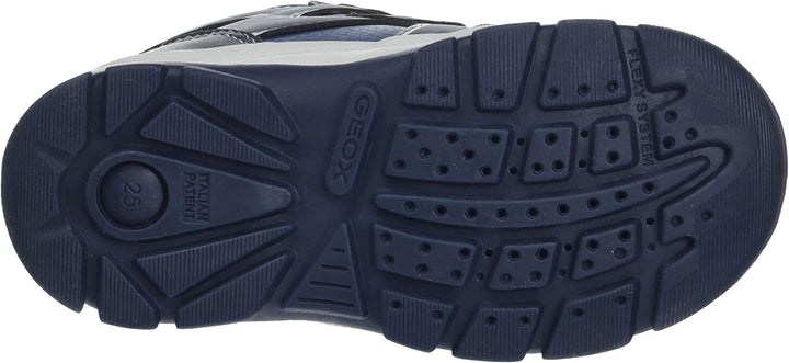 Geox Jungen B Flanfil Boy B ABX Stiefeletten 21 EU Navy Blue, 21 EU Navy Blue