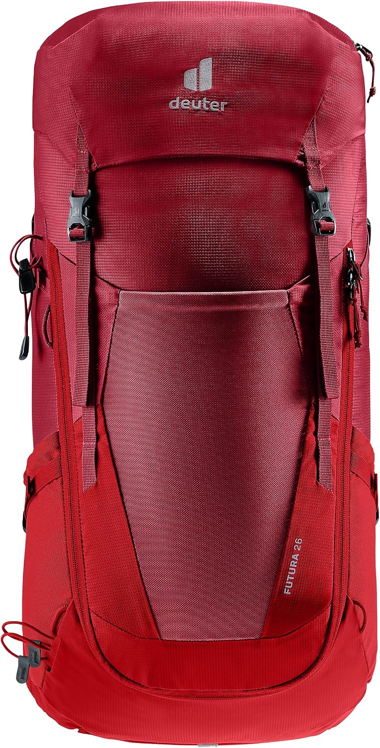 deuter Herren Futura 26 Wanderrucksack 26 L (61 x 30 x 20 cm) Masala-cherry, 26 L (61 x 30 x 20 cm)