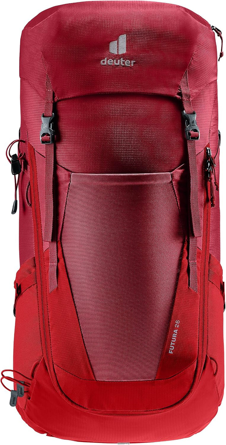 deuter Herren Futura 26 Wanderrucksack 26 L (61 x 30 x 20 cm) Masala-cherry, 26 L (61 x 30 x 20 cm)