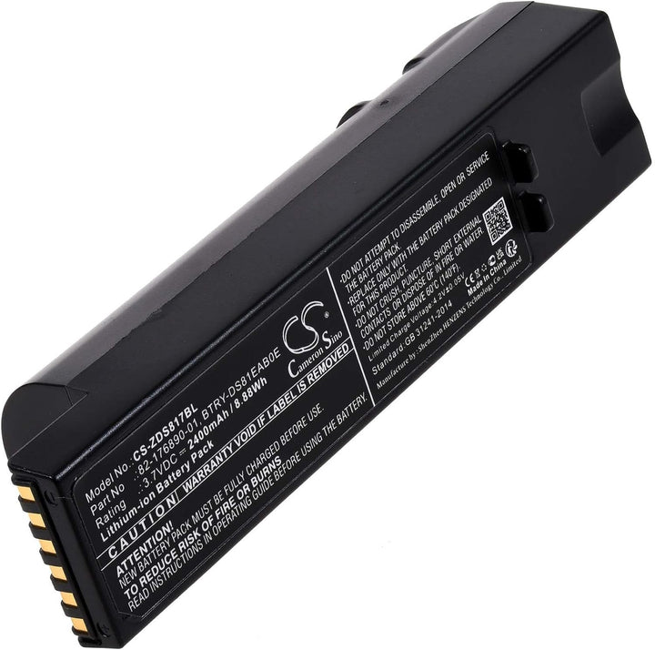 Akku komaptibel mit Zebra Typ BTRY-DS81EAB0E, 3,7V, Li-Ion