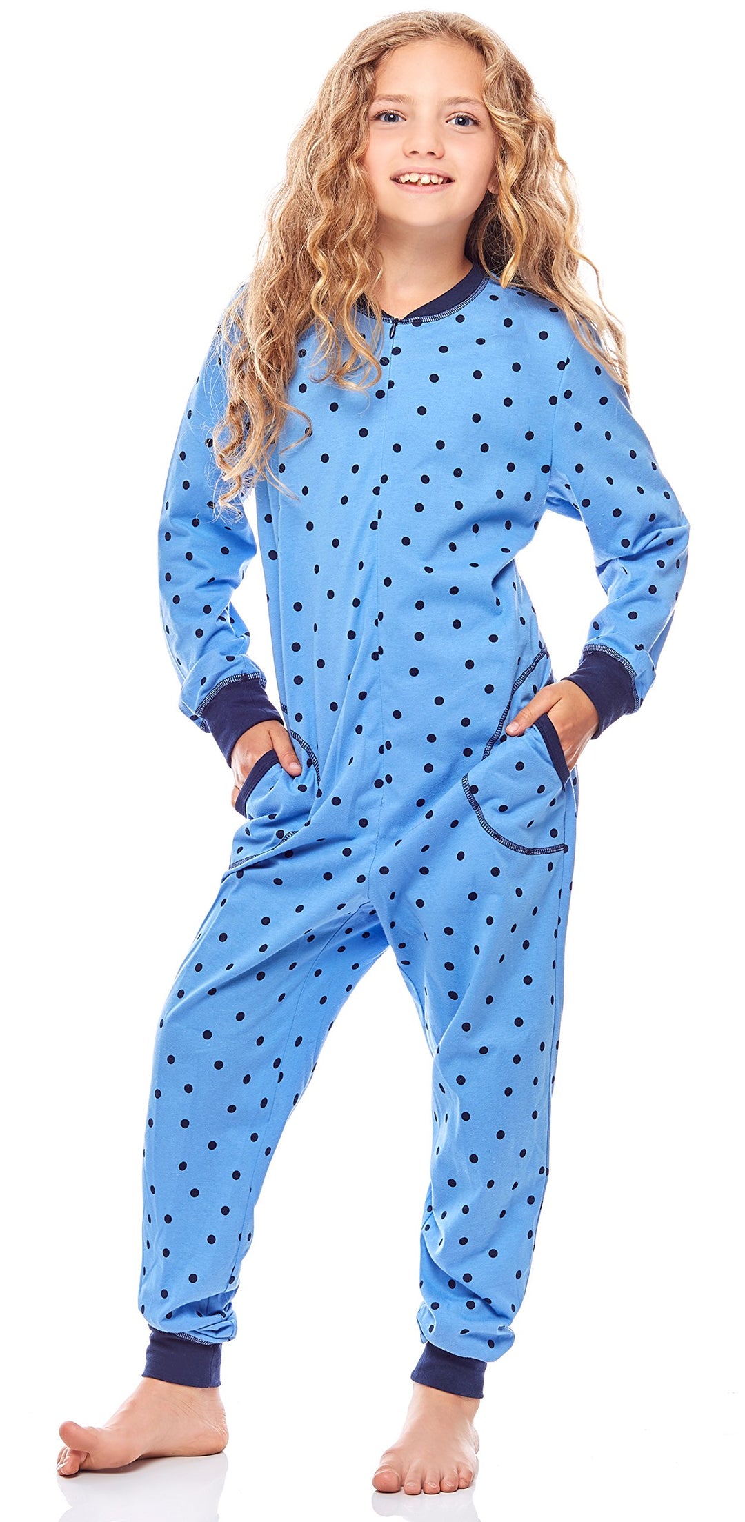 Merry Style Mädchen Schlafoverall Jumpsuit Mädchen Bequeme und warme Schlafanzug Kinder MS10-186 110