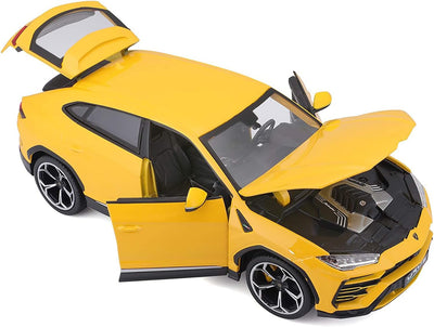 Bburago - 18-11042 Lamborghini Urus 1/18, Miniaturfahrzeug, Grau, Grau